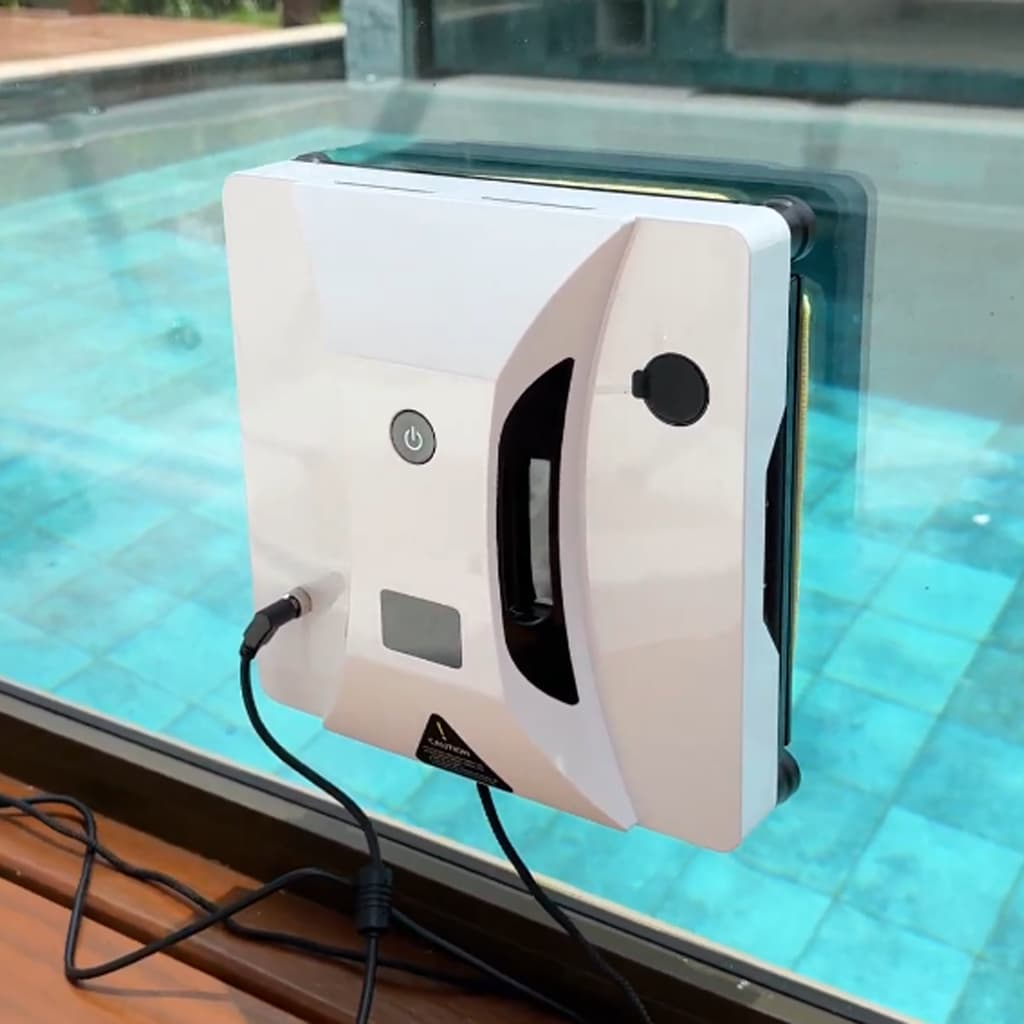 Robô Limpador De Vidros Inteligente Com Sensor Antiqueda E Spray