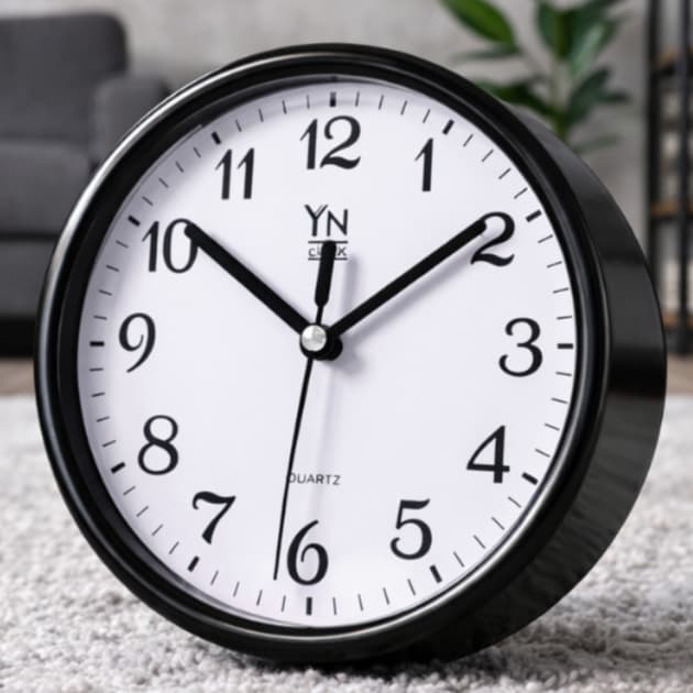 Relógio de Parede Moderno 15cm  Silencioso Decorativo Para Cozinha Sala Quarto ENVIO IMEDIATO