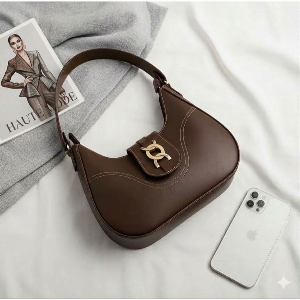 Bolsa Ombro Feminina Compacta Estilo Clean Moderna