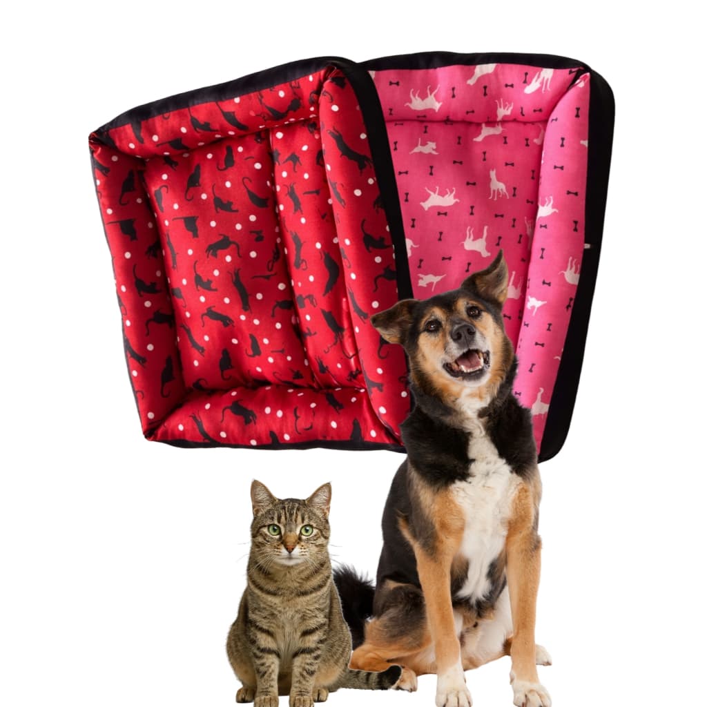 Caminha de Cachorro Cama Pet Sherpa Reforçada Tamanho P e M Cachorro e Gato Luxo Poliester Confort