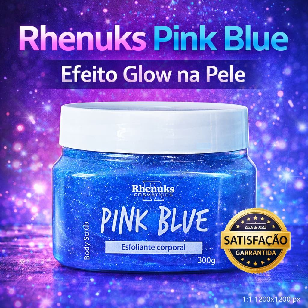 Esfoliante Corporal Pink Blue 300 g Rhenuks- Body Scrub