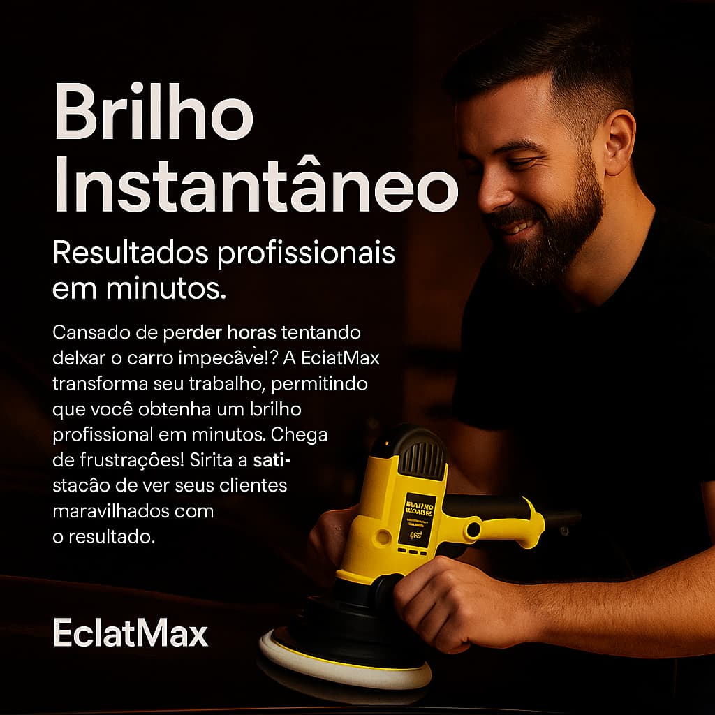 Politriz Lixadeira Automotiva Profissional Alta Performance Duravel 127V Para Carros Motos