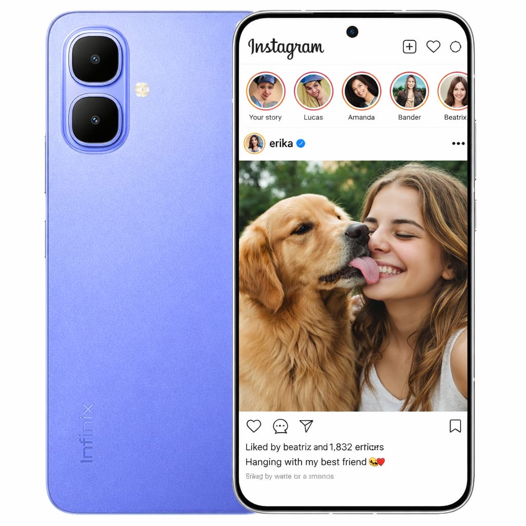 Smartphone Infinix 64GB 3GB RAM Tela Grande Dual Chip 4G