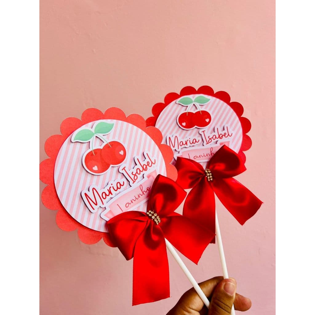 TAG PARA CENTRO DE MESA PERSONALIZADA- FAZEMOS QUALQUER TEMA