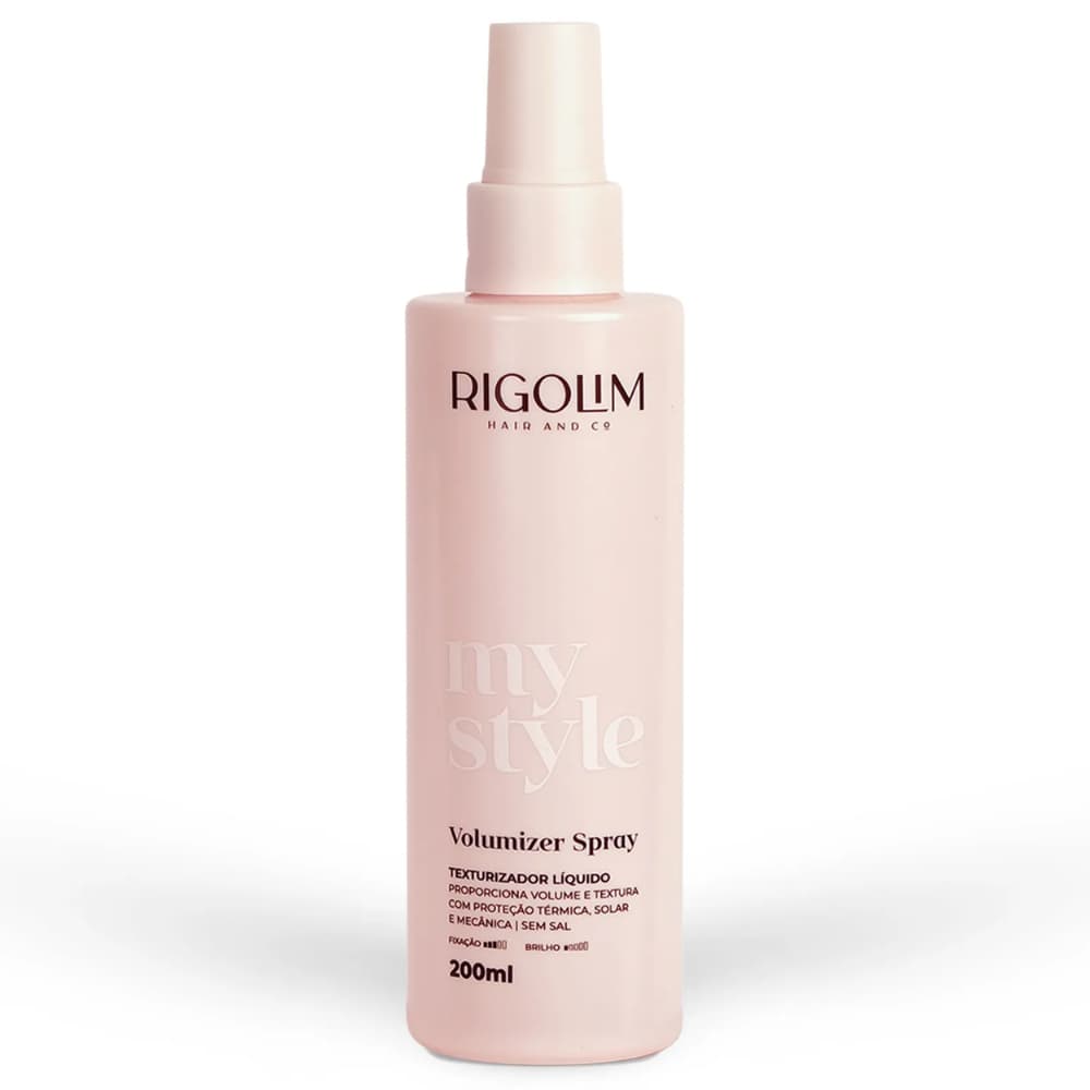 Rigolim Hair & Co Volumizer Spray Texturizador Volumador Fixador 200ml
