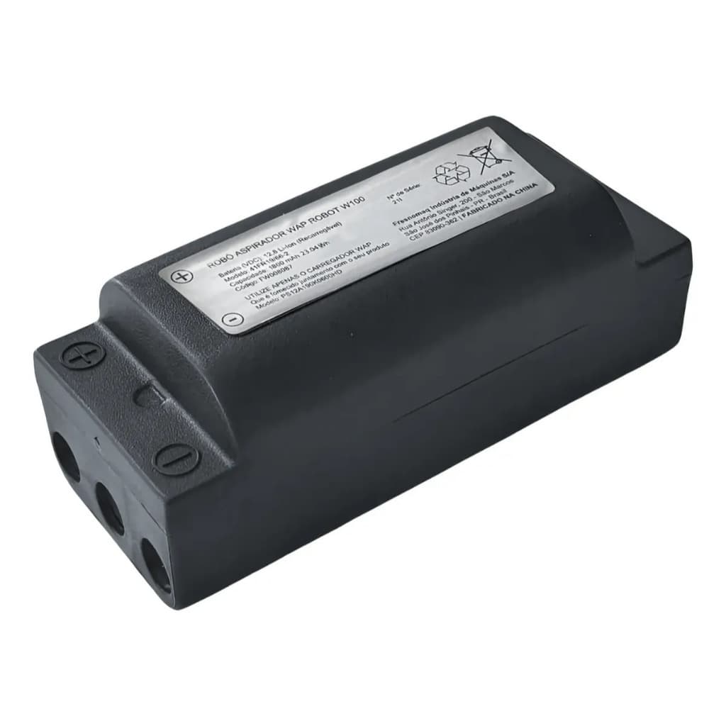 Bateria Para Robô Aspirador Wap W100 Original - Fw008994