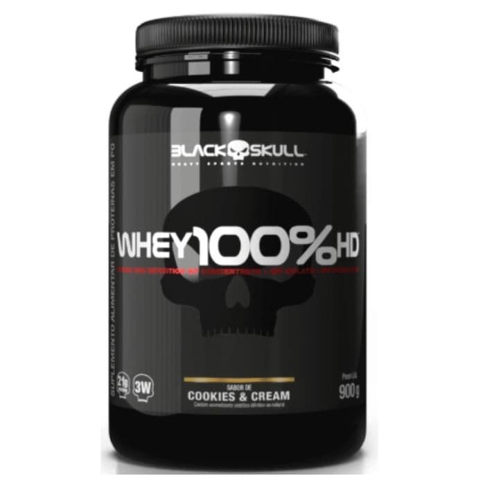Whey 100% HD 900g Black Skull