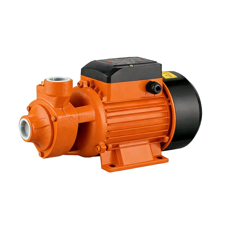 JMJN Bomba de Água Periférica 1/2HP 110V Monofásica 1” Alta Pressão 35m Vazão 35L/min Sucção 8m Uso Residencial e Poço