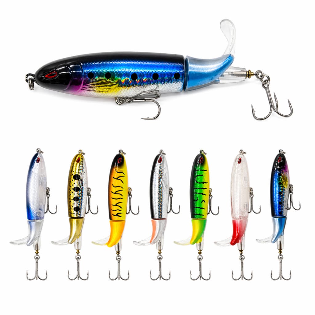 Isca Artificial Tipo Hélice Com Cauda Giratória Para Pesca - Tail Prop - Tucunaré e Traíra