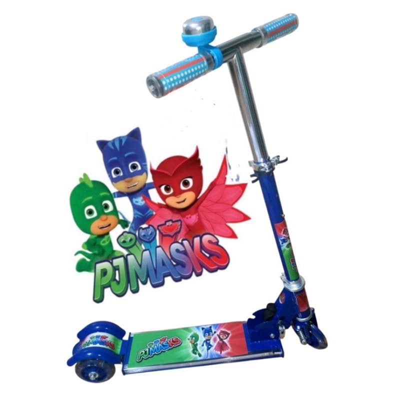 Patinete 🛴 Dobrável Infantil Musical PJ Mask