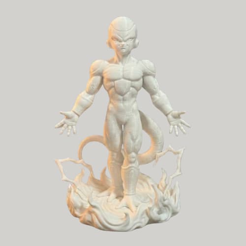 💜 MINIATURA FREEZA (DRAGON BALL Z) EM 3D: O IMPERADOR DO UNIVERSO NA SUA ESTANTE!
