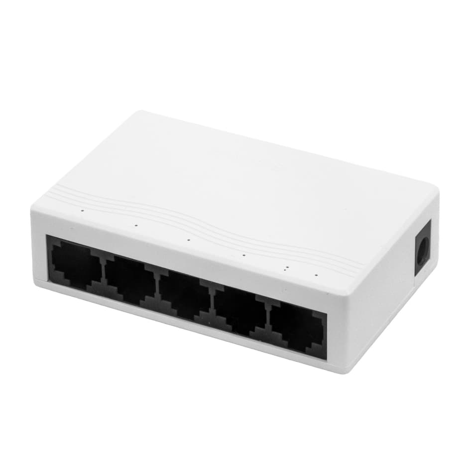 Switch Ethernet Gigabit RJ45 5 ou 8 Portas 1000Mbps Alta Velocidade para Internet e Rede LAN