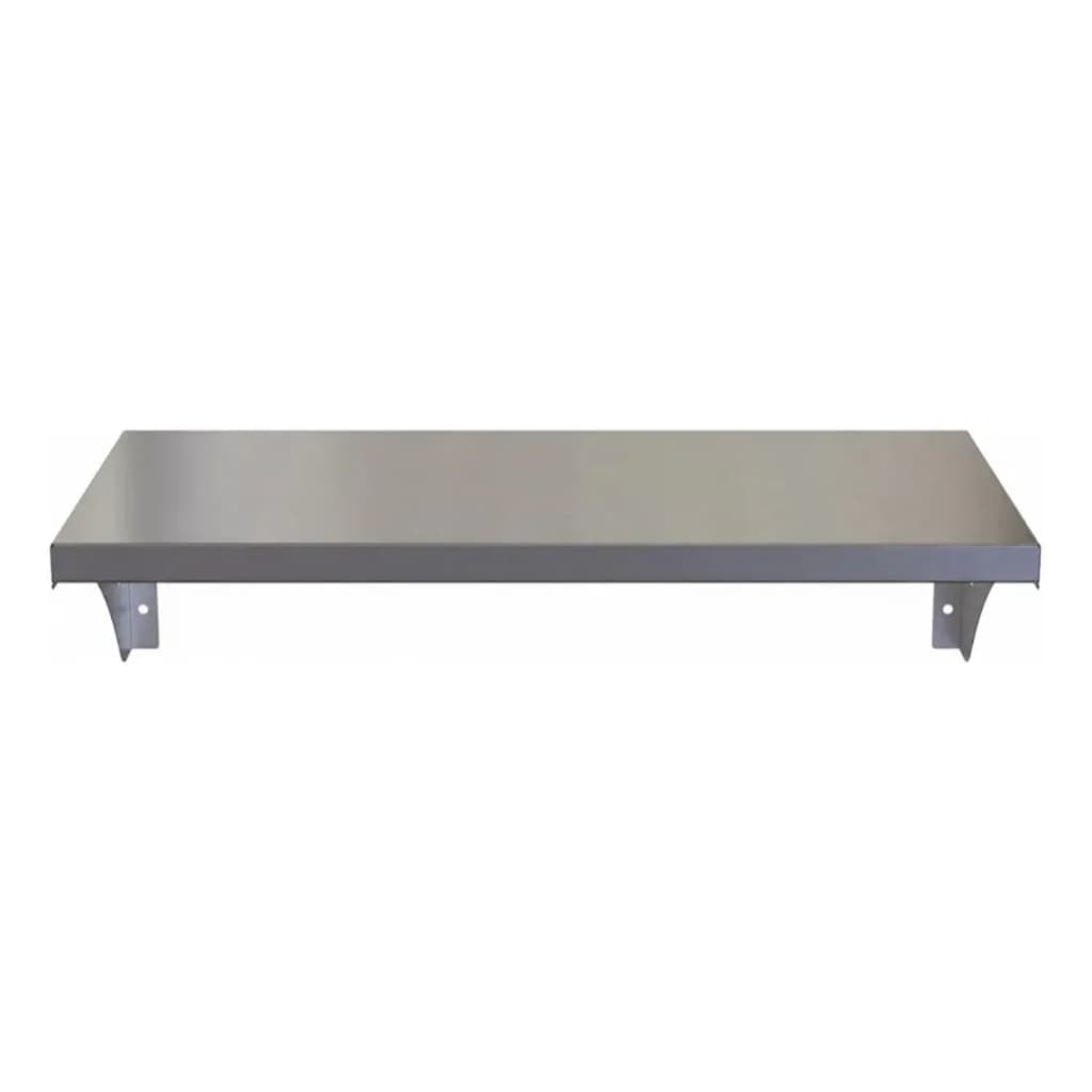 Prateleira Aérea Inox 60x20cm Industrial Reforçada Para Restaurante Cozinha Profissional