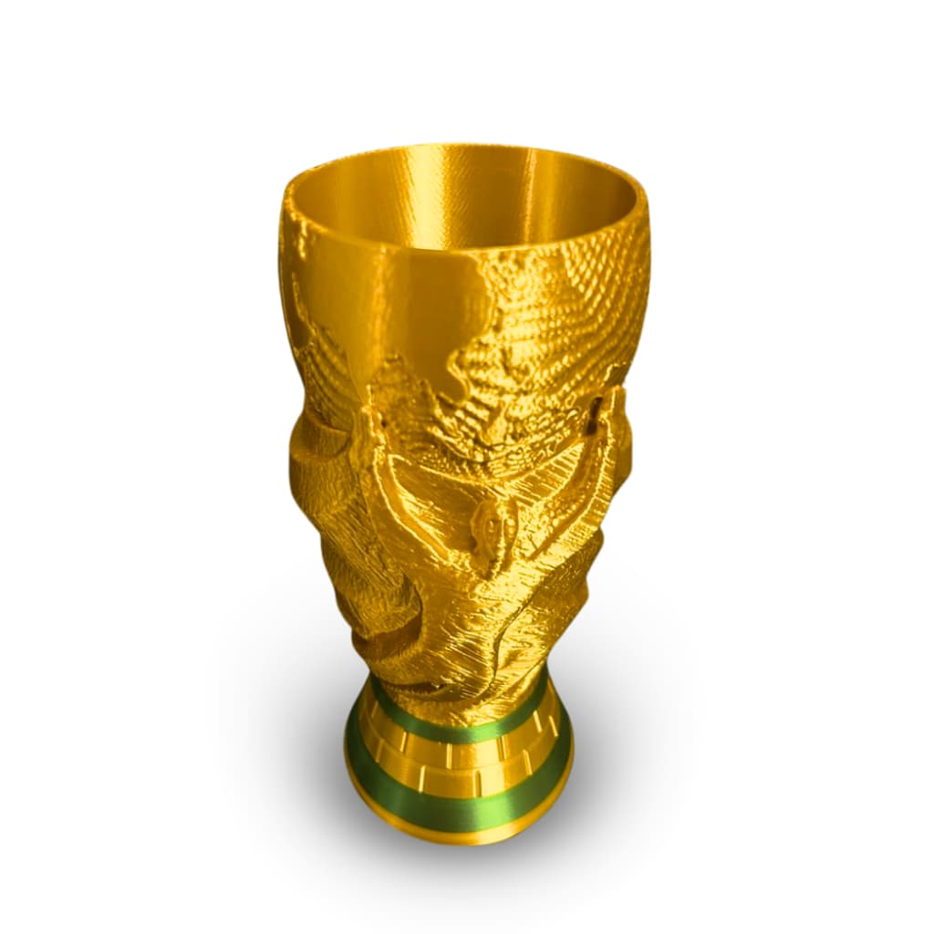 Porta Copos Taça Copa Do Mundo 2026 Com petisqueira Brasil
