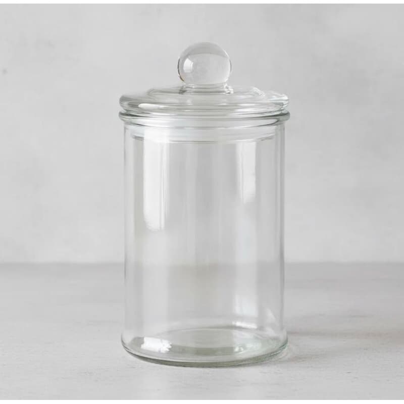 Pote de Vidro Hermético Tampa Vidro 100ml