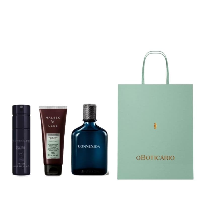 Presente Dia dos Pais Boticário Boticollection Connexion Desodorante Colônia 100ml