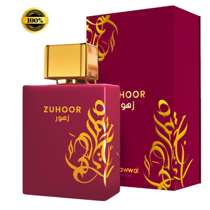 Perfume Mawwal Zuhoor Eau De Parfum Feminino 100ml Floral Elegante Alta Fixação Luxo