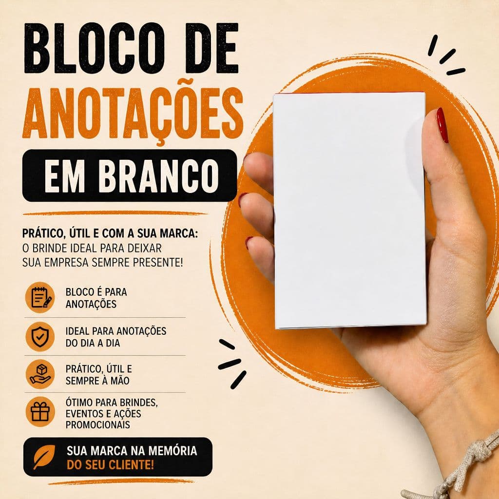50 Blocos de Anotações Rascunho 50 Folhas 7x10cm / Ideal para Restaurante / Bar / Hamburgueria / Lanchonete