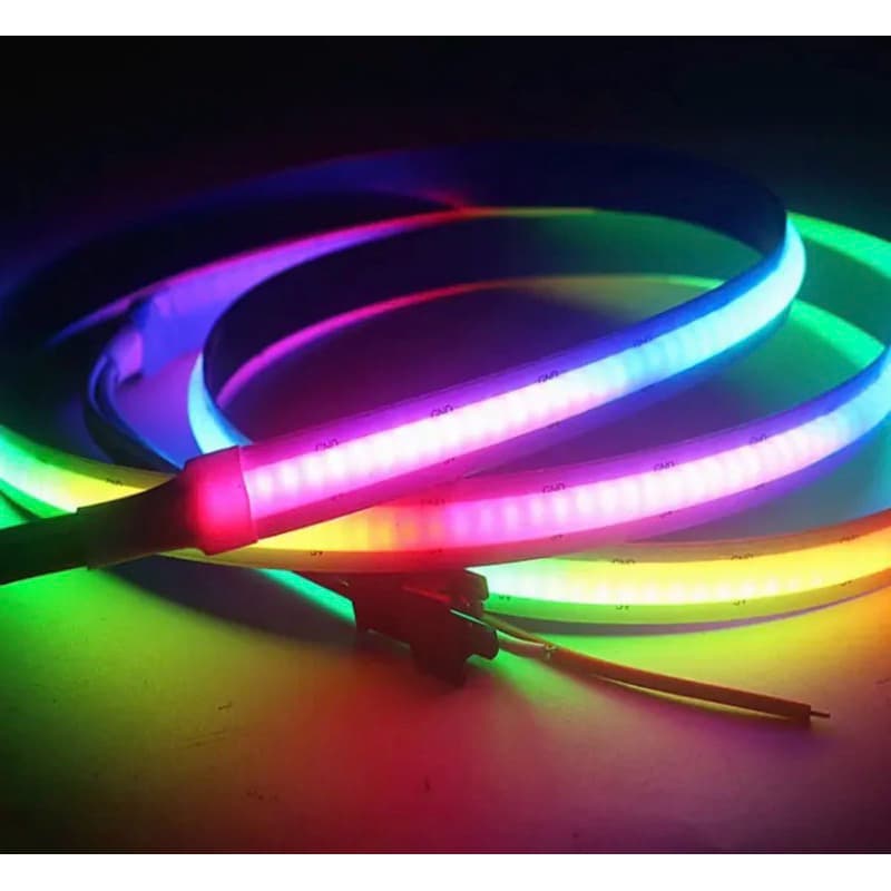 Fita Led RGB Coby 12v 850 leds 10 metros para perfil de led