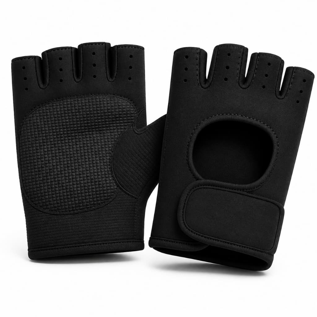 Luva Fitness Academia Musculação Crossfit Moto Antiderrapante Proteção Mãos Par