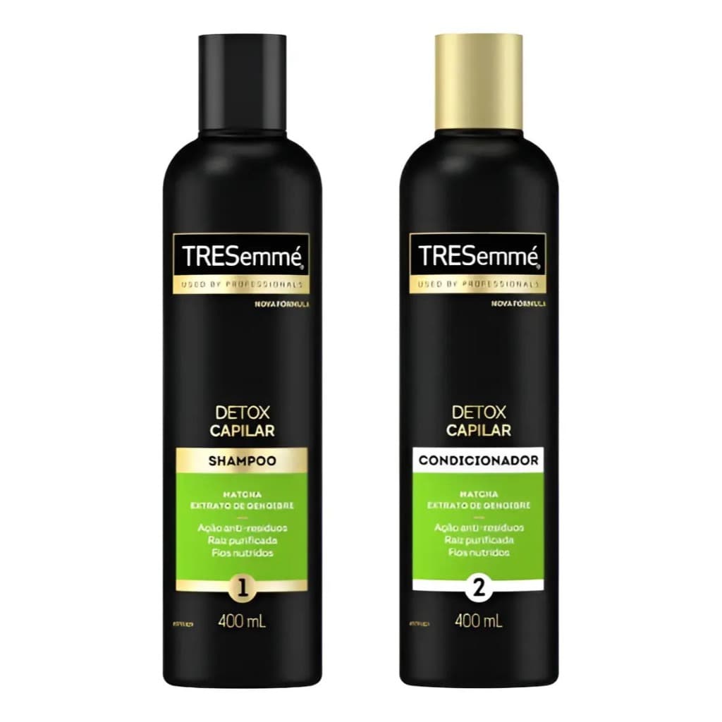 Tresemmé Detox Capilar Shampoo e Condicionador 400ml