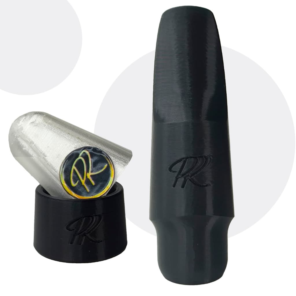 Boquilha Saxofone Soprano Plastireed Solid - Som Brilhante e Versátil - Testada Uma a Uma - Com Abraçadeira