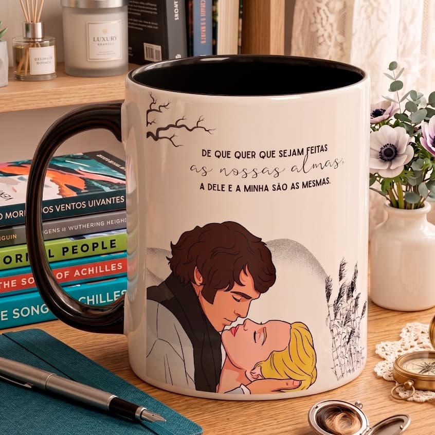 O Morro dos Ventos Uivantes / Caneca O Morro dos Ventos Uivantes / Caneca Personalizada O Morro dos Ventos Uivantes