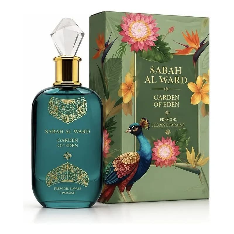 Perfume Árabe Sabah Garden Of Eden Eau De Parfum 100ml Unissex Original