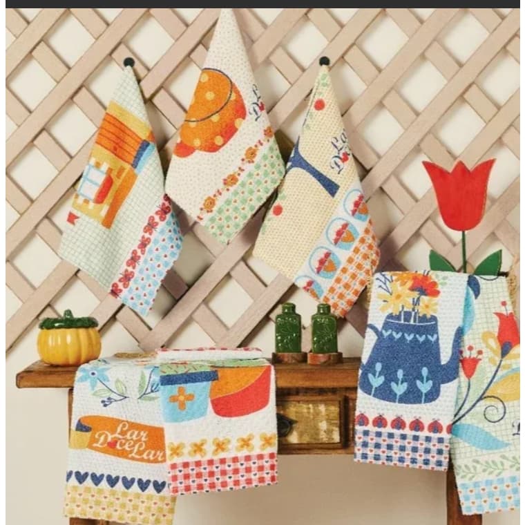 Kit 12 Panos de Copa Atoalhado Algodão Lepeer Tecilar 45X65CM