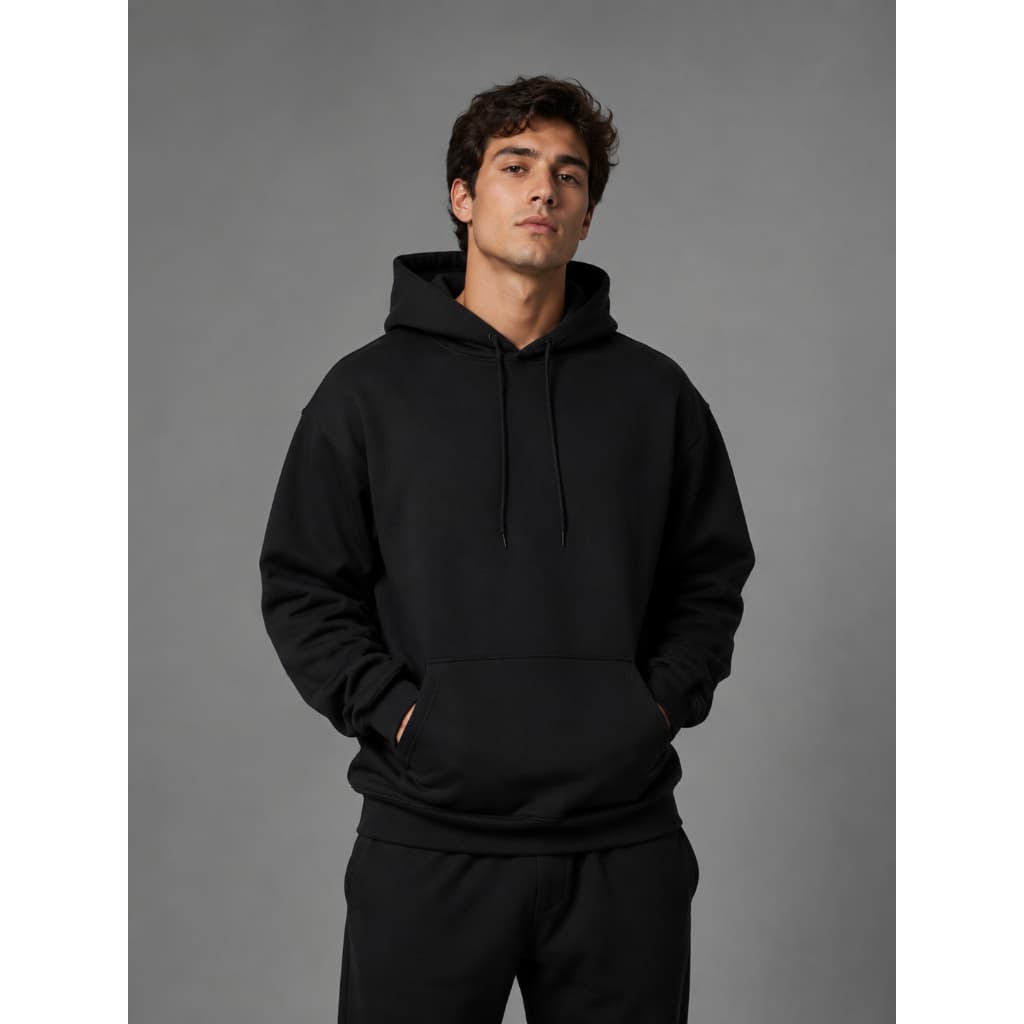 Moletom Blusa De Frio Canguru Premium Capuz Forrado Bolso Frontal Unissex