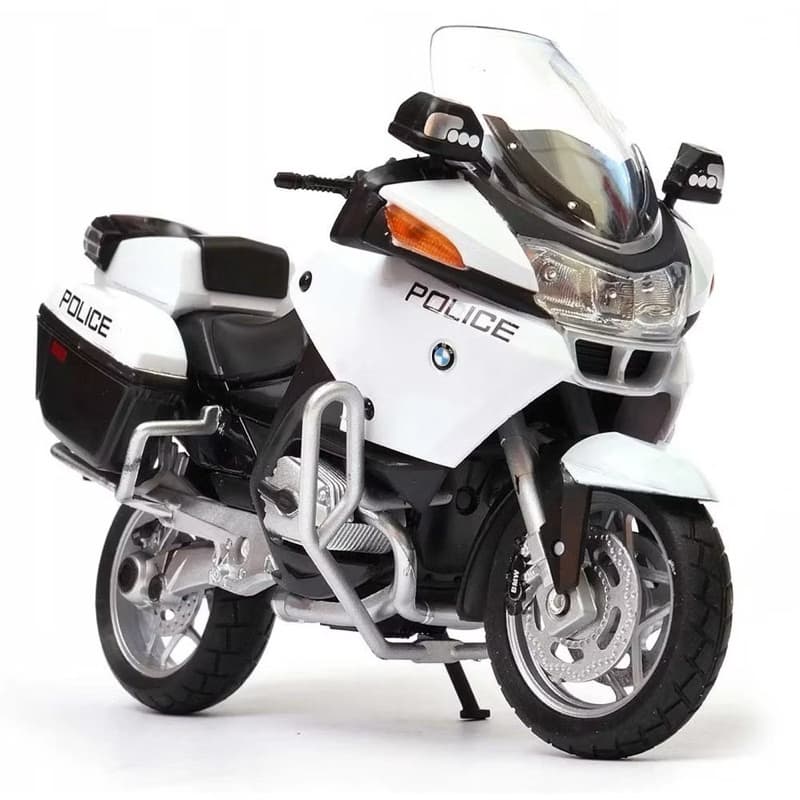 Miniatura Moto BMW R 1200 RT Police Welly 1/18