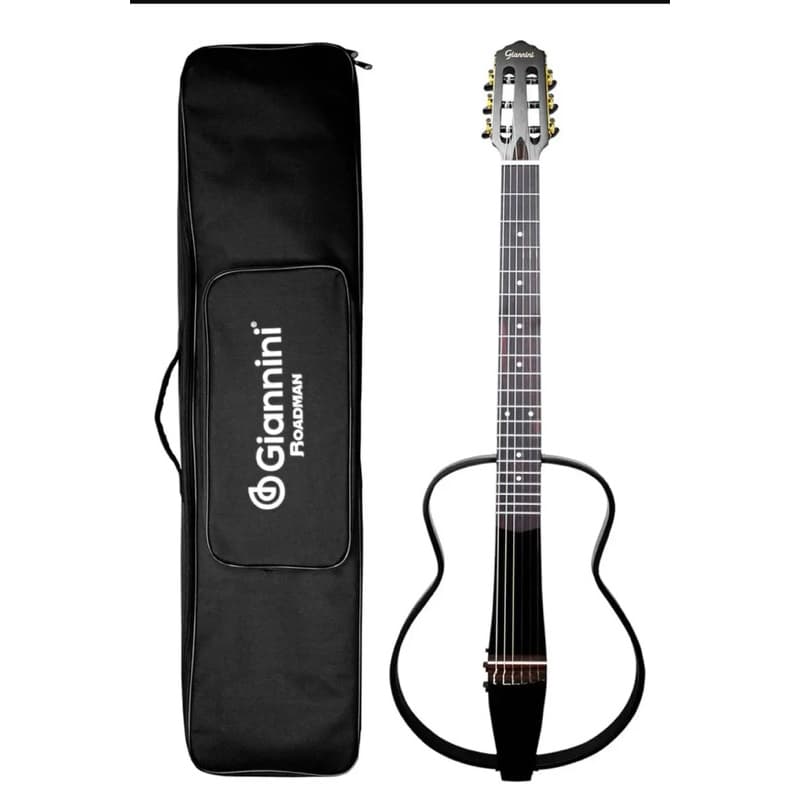 Violão Náilon Eletroacústico Giannini Roadman GRMN BK