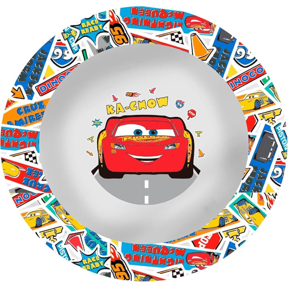 Bowl Infantil Carros Disney 16cm | Tigela Leve e Resistente para Crianças