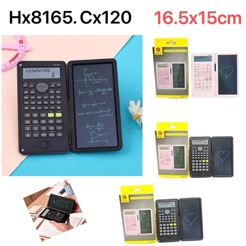 Calculadora Científica Multifuncional Com Tablet Gráfico 8165