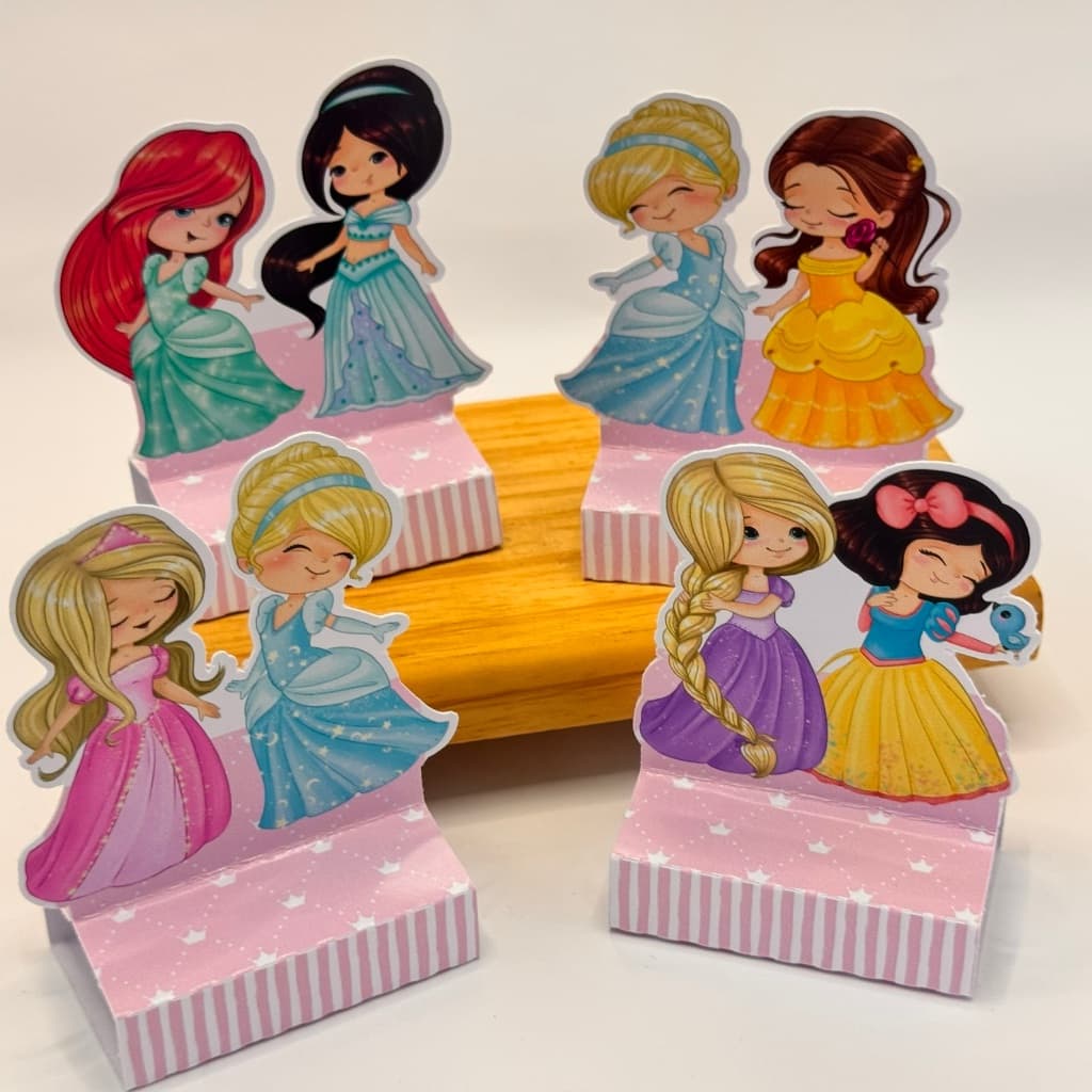 20 porta bis, lembrancinha de aniversário, porta doces, SEM NOME princesas cute