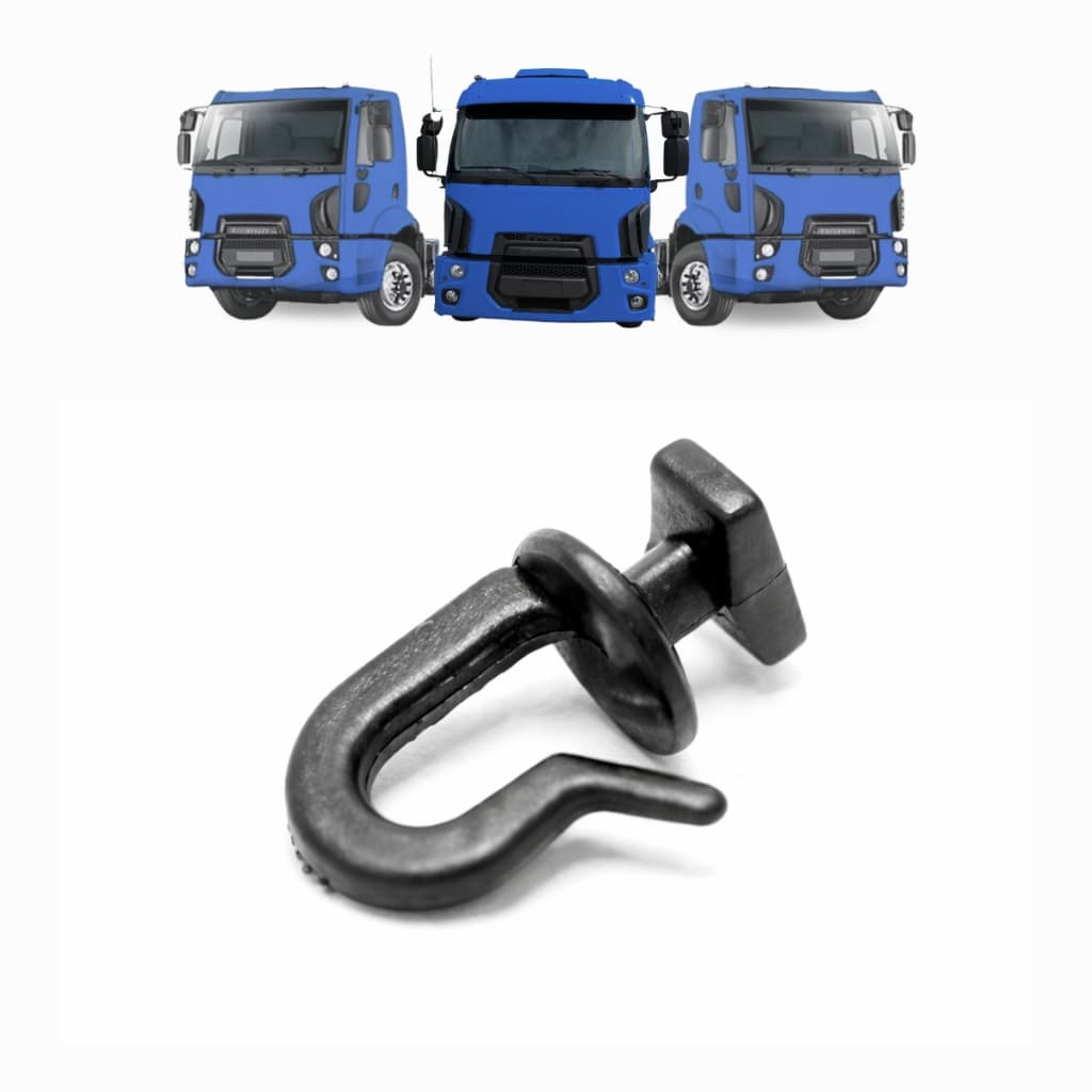 Kit 25 Rodízios Para Trilho De Cortina Caminhão Cargo 2011