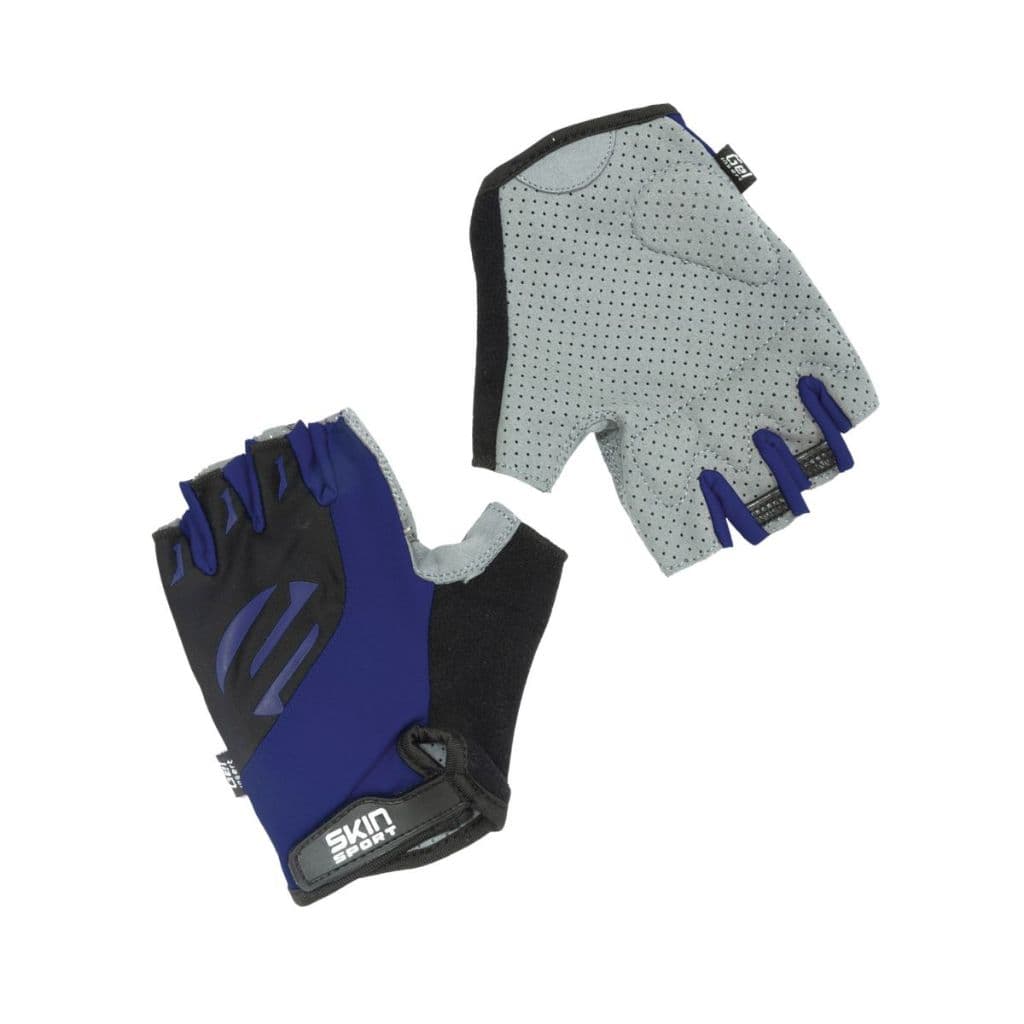 Luva Skin Sport Race II, Azul/PTO TAM M