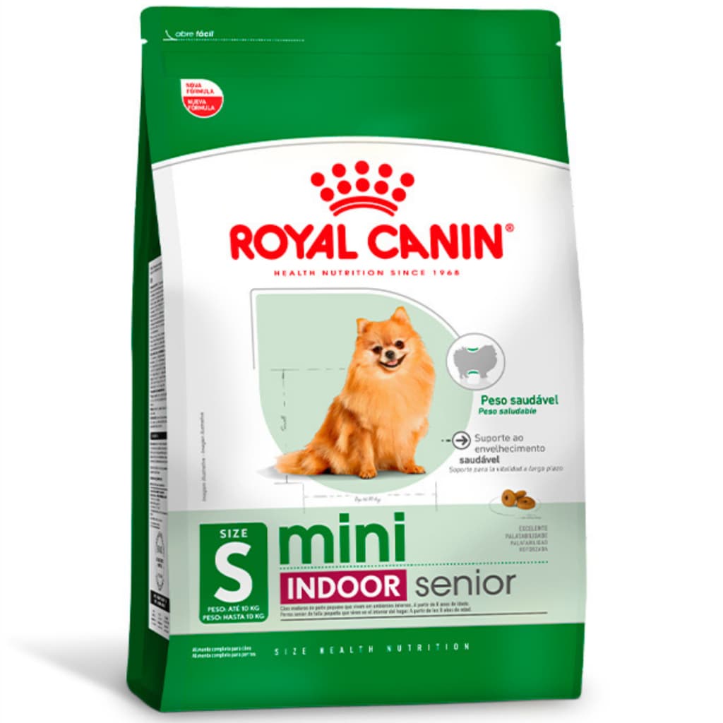 Royal Canin Ração Cães Mini Indoor Sênior
