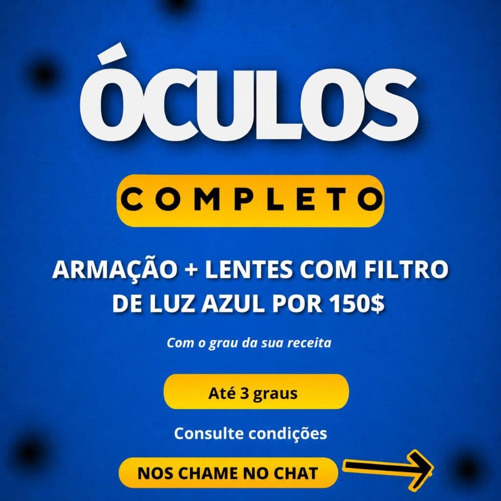 Óculos De Grau Completo