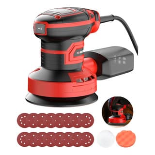 Lixadeira Eletrica Profissional 350w Para Madeira Gesso Parede127/220V Lixadeira Orbital