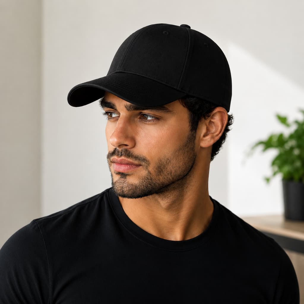 Boné Liso Fivela Básico Barato Aba Curva Unissex Baseball Fitão Ajustável Esportes Ar Livre Sintetico Caminhada Academia