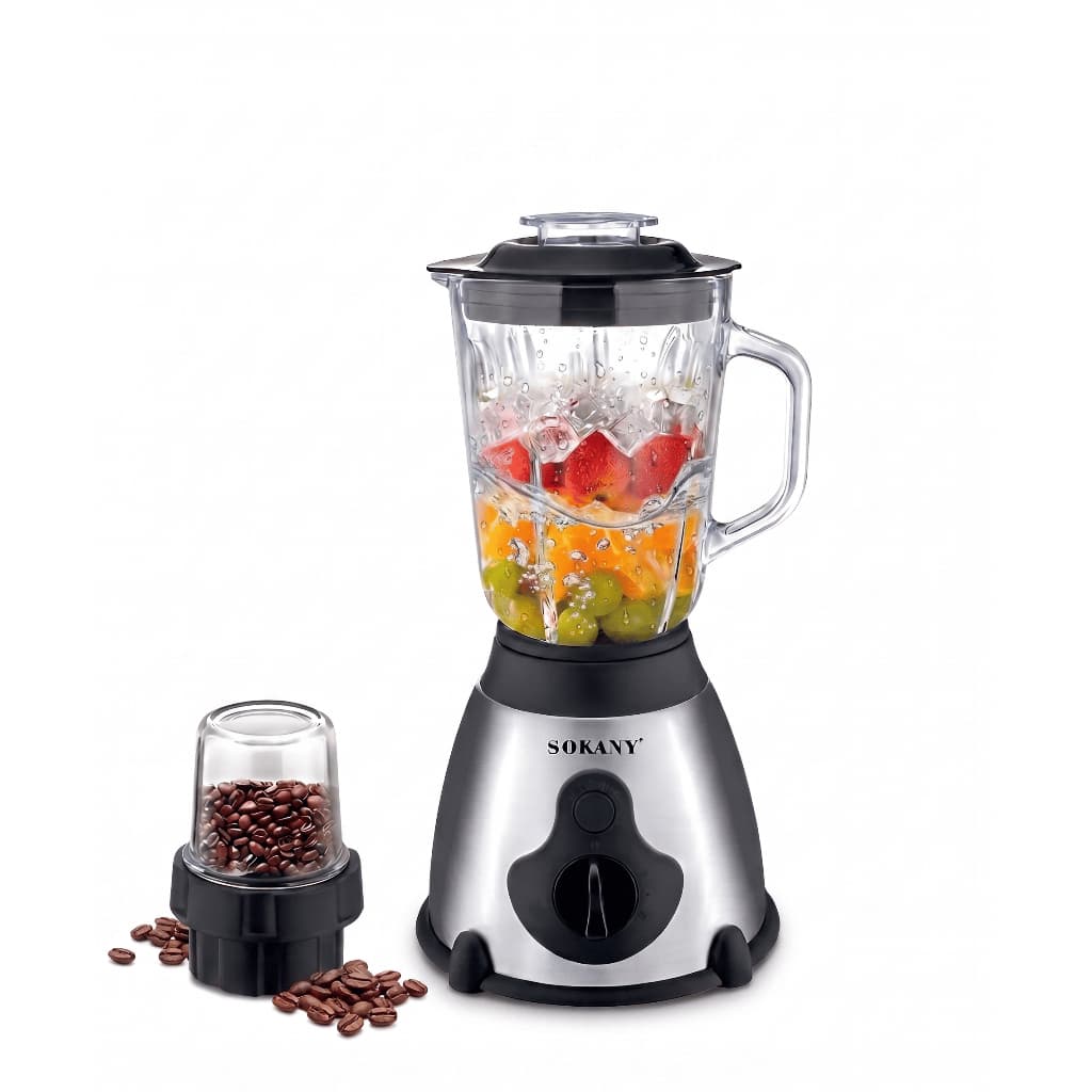 Liquidificador Moedor Grãos 2 Em 1 Jarra Vidro 5 Velocidades Pulsar