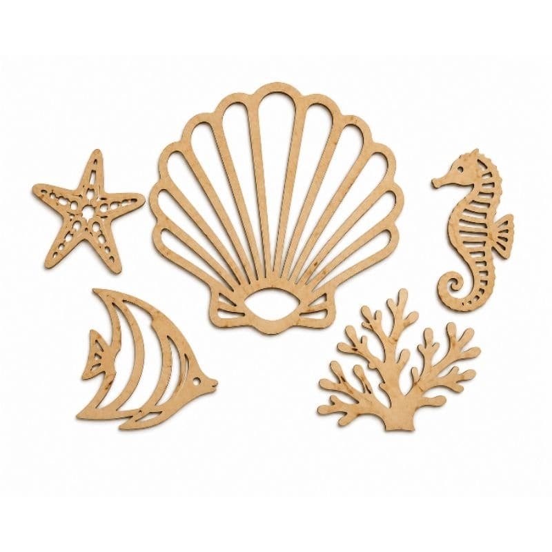 Kit Decorativo de Parede – Tema Praia