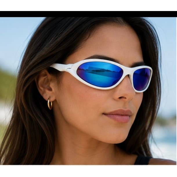 🔥 Óculos de Sol Esportivo  Masculino Feminino Lente Espelhada Top