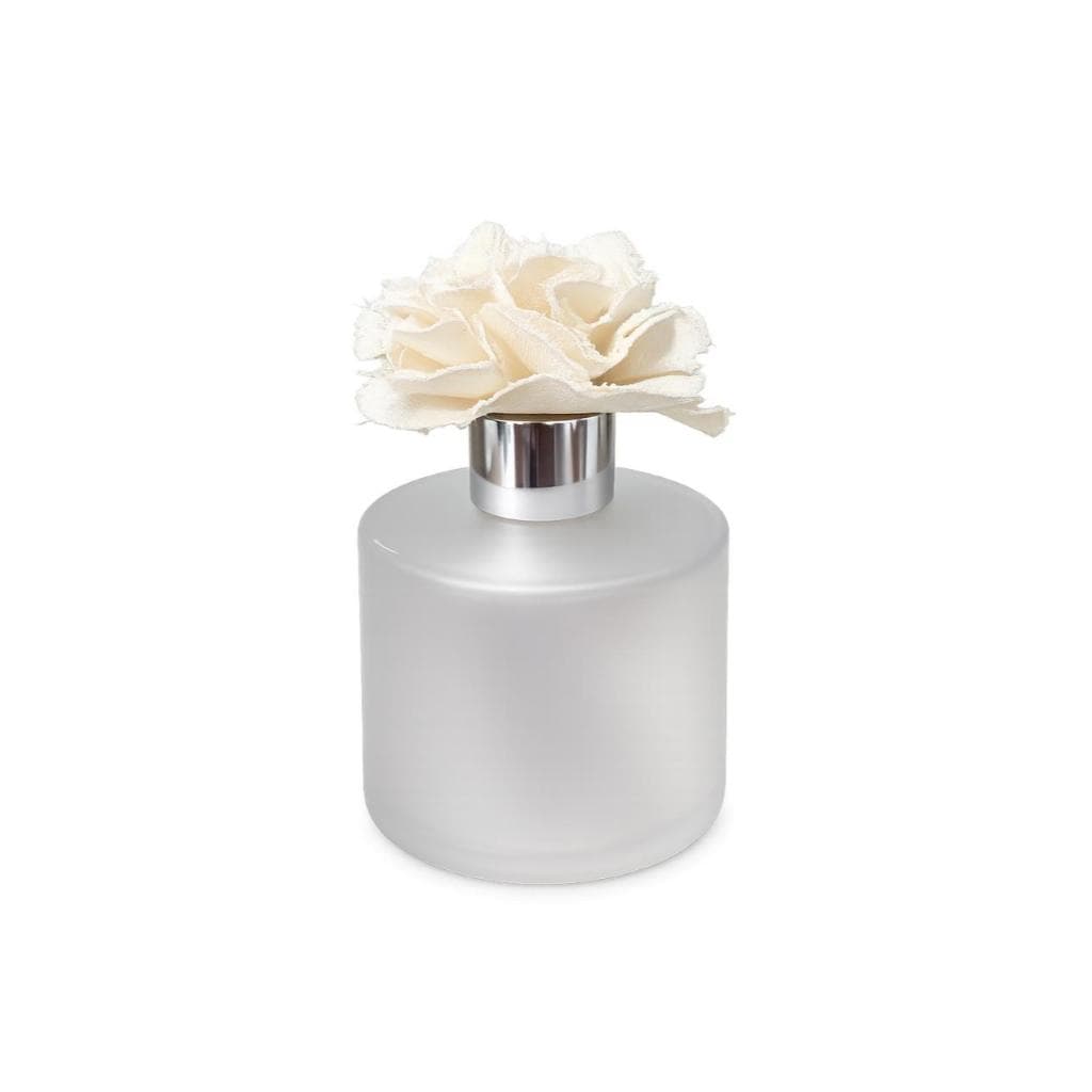 Difusor Frasco de Vidro Fosco para Difusor Flor difusora Difusor De Vidro Para Ambiente 240ml Com Flor Difusora