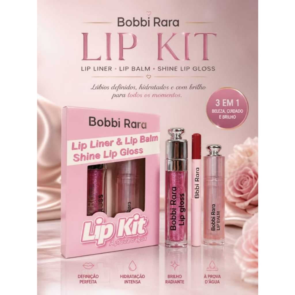 Lip Kit Áprova D'agua - Bobbi Rara
