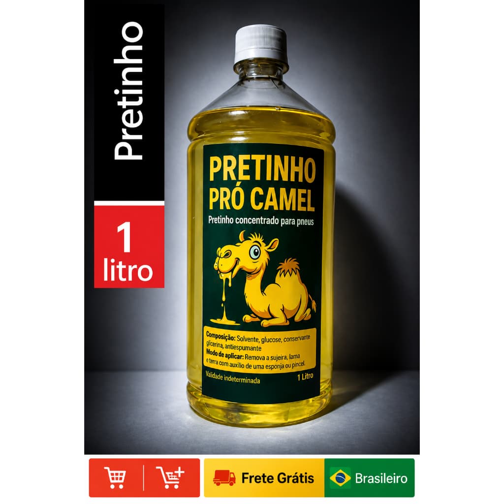 Pretinho Baba do Camelo 1 Litro