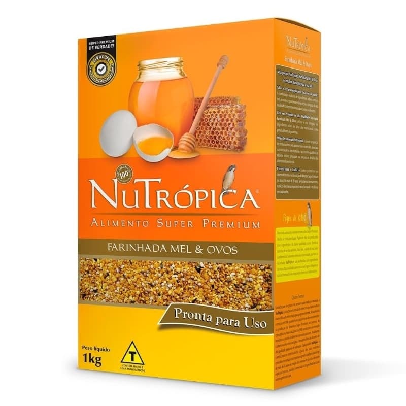 Nutrópica Farinhada Mel o Ovos 1kg