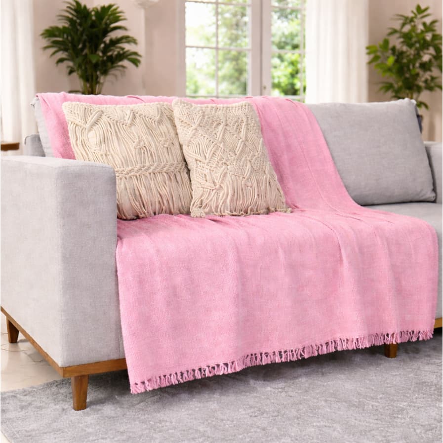 Manta Para Sofá Luxo Gigante 2,10 x 1,20 Decorativa 100% Algodão