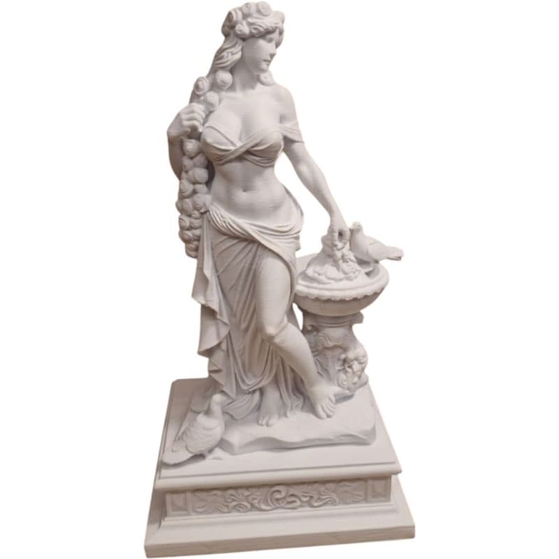 Estátua Deusa Afrodite Escultura Decorativa Clássica Luxo Impressão 3D Grega Romanos